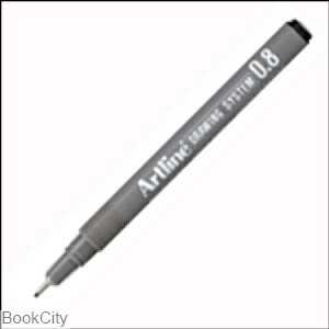 روان‌نویس راپید مشکی Artline EK-238 0.8mm