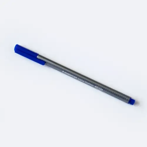 روان‌نویس نوک نمدی آبی STAEDTLER 334-3 - 0