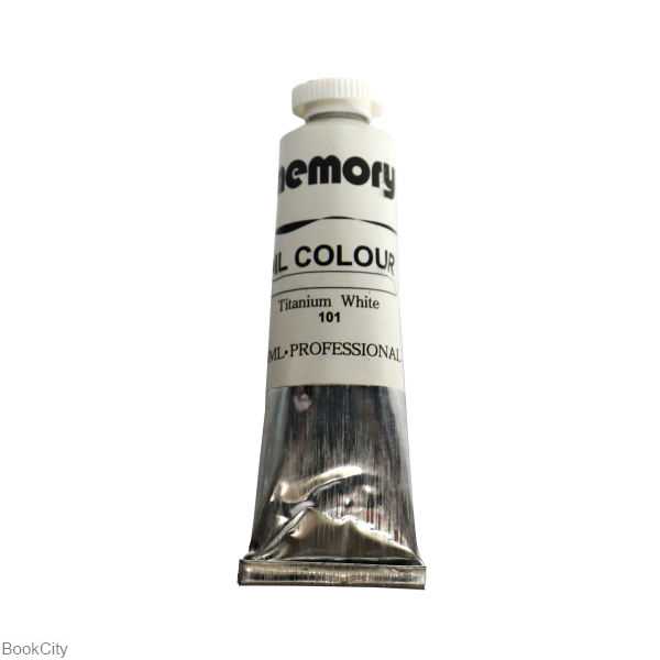 رنگ روغن memory 101 Titanium White 50ml