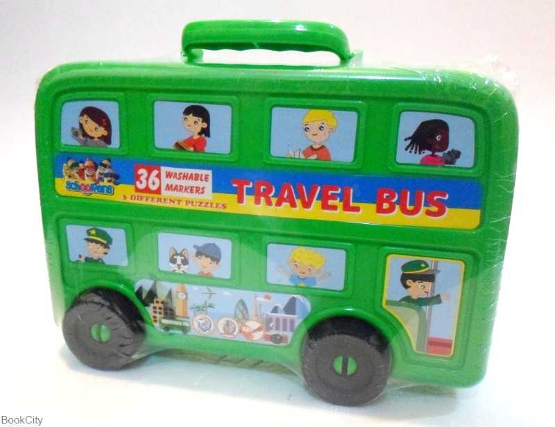 ماژیک 36 رنگ schoolfans FA92408 Travel Bus