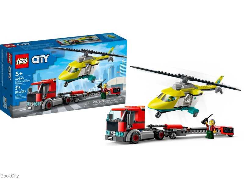 ساختنی هلیکوپتر LEGO City 60343