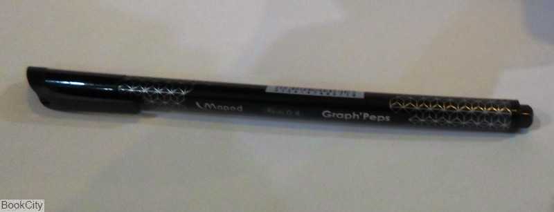 روان‌نویس نوک نمدی مشکی Maped 749001 Graph peps 0.4mm