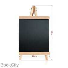 تخته سیاه کوچک سه‌ پایه‌دار با تخته پاک‌کن 24×20  - 0