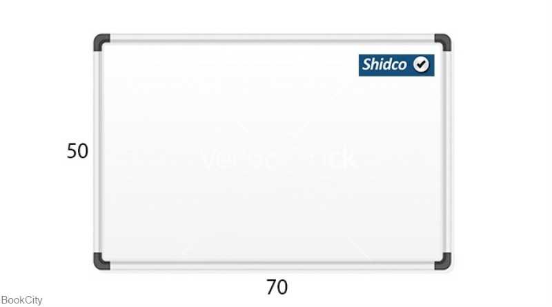 تخته وایت‌برد 70×50 تابا Shidco