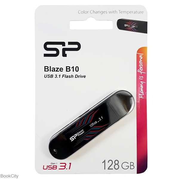 فلش مموری SP Flash Drive USB3.2 128GB Blaze B10