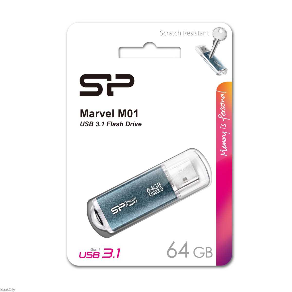 فلش مموری SP Flash Drive USB3.2 64GB Marvel M01