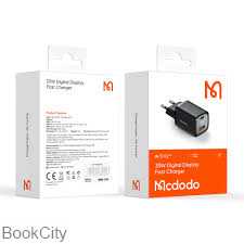 شارژر Mcdodo Wall Charger 33W Digital Display Dual Output Fas CH-1701