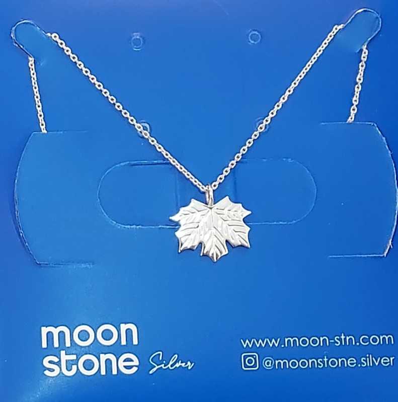 گردنبند نقره Moon Stone SN309