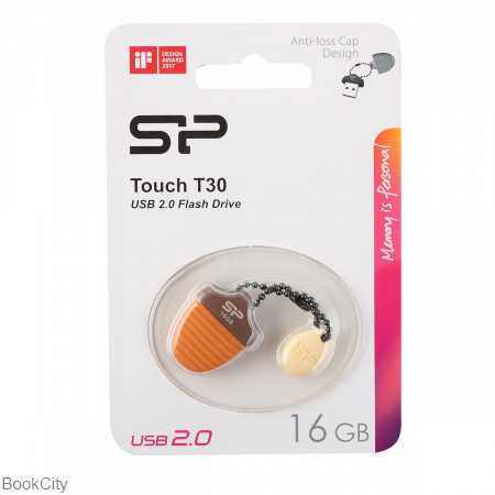 فلش مموری SP Flash Drive USB2.0 16GB Touch T30