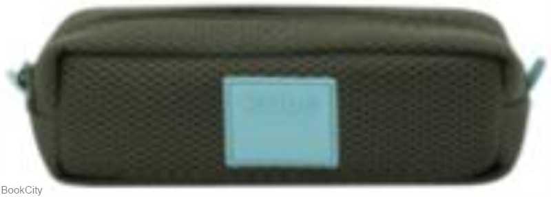 جامدادی تک زیپ KULE 9630017 KL1005 Olive Light Blue