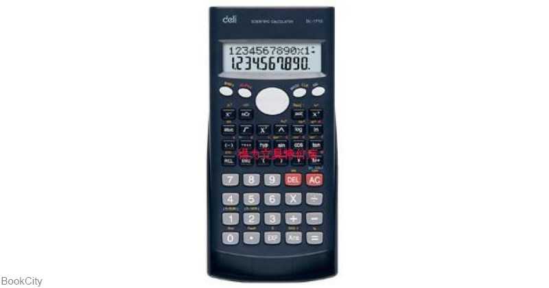 ماشین حساب مهندسی 12 رقمی deli 1710