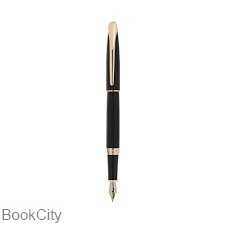 خودنویس مشکی مات گیره طلا EUROPEN Ring