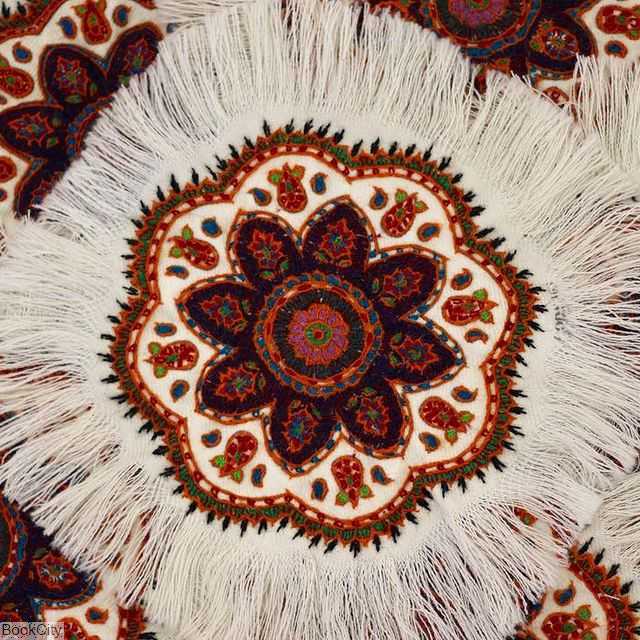 رومیزی گرد 25 طرح همیشه بهار کم‌کار لنا - 0