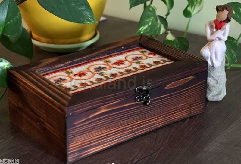جعبه 30×20 پته‌دوزی لنا