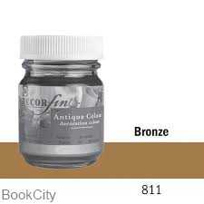 رنگ پتینه 50ml برنزی DECORfin 811