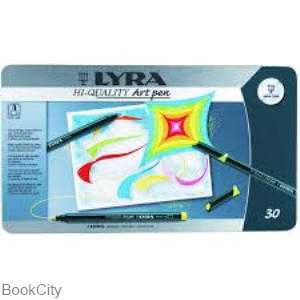 ماژیک 30 رنگ LYRA 6751300 Art Pen