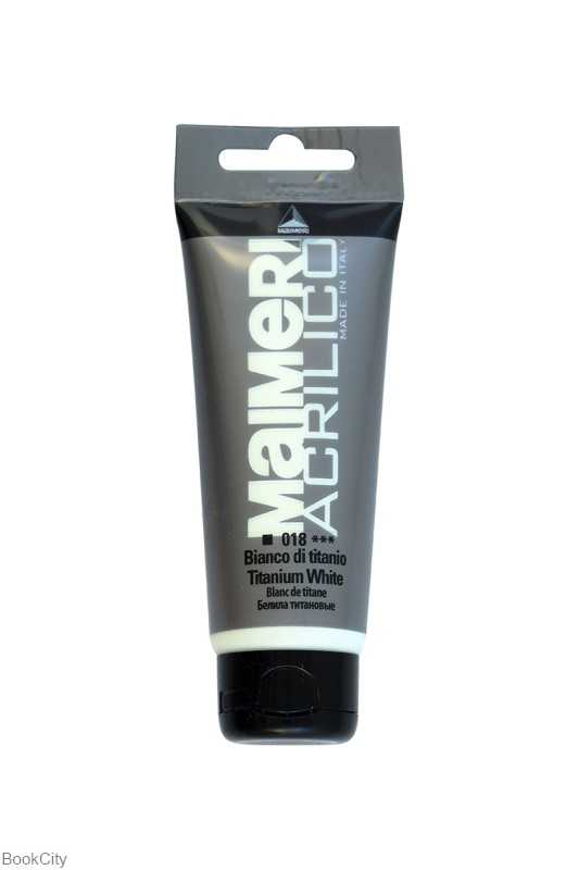رنگ آکریلیک MAIMERI 018 Titanium White 75ml