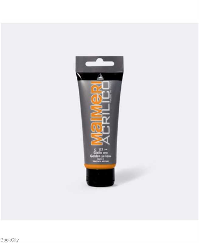 رنگ آکریلیک MAIMERI 117 Golden Yellow 75ml