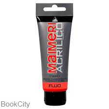رنگ آکریلیک MAIMERI 239 Fluorescent Red 75ml