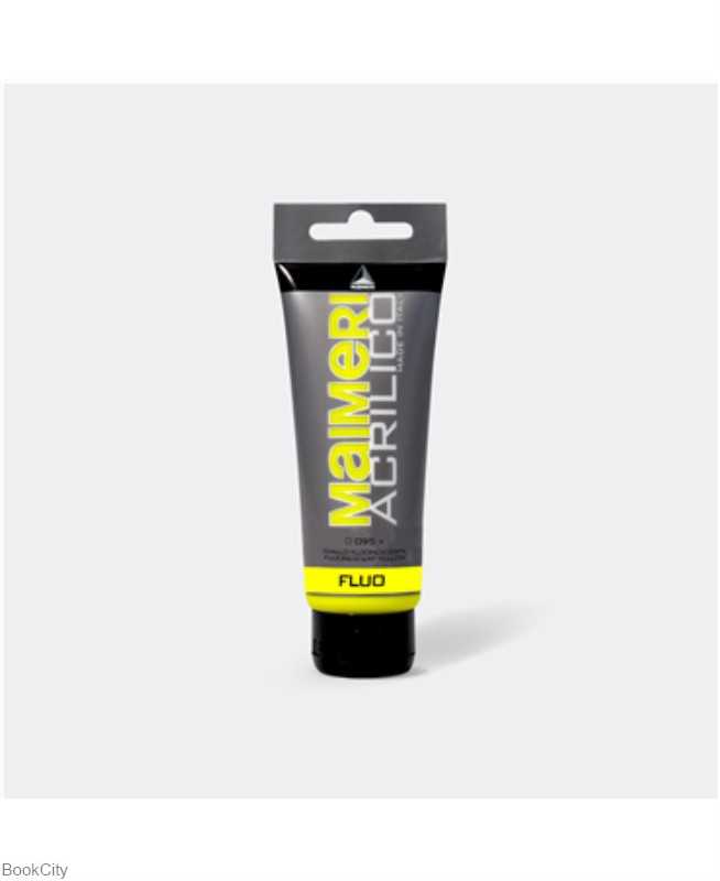 رنگ آکریلیک MAIMERI 095 Fluorescent Yellow 75ml