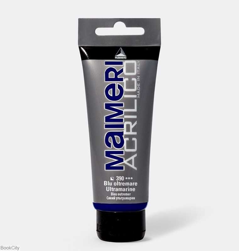 رنگ آکریلیک MAIMERI 390 Blue Outremer Ultramarin 75ml