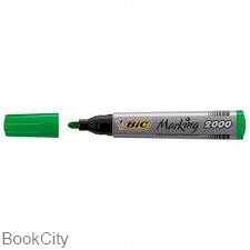 ماژیک سبز پاک‌نشو نوک گرد BiC Marking 2000 - 0