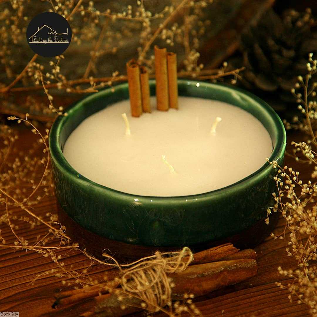 شمع سرامیکی فیتیله نخی اسپند