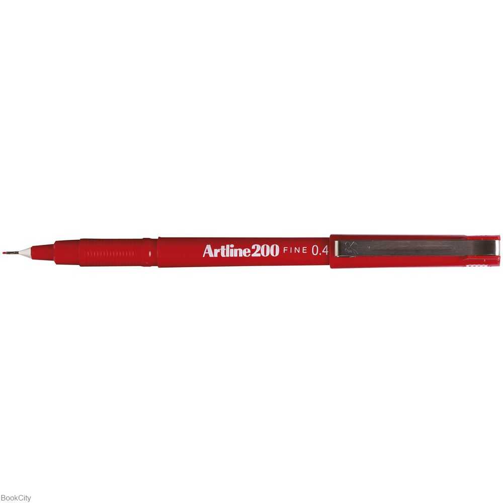 روان‌نویس اکلیلی قرمز Artline EK-200 0.4mm