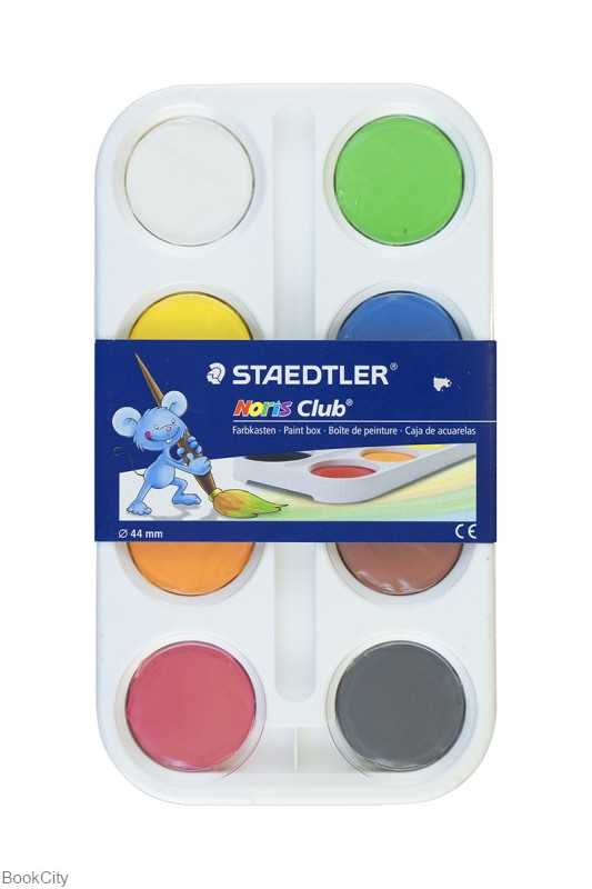 آبرنگ 8 رنگ STAEDTLER 8870K8 Noris Club
