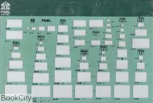 شابلون مستطیل FABL - 0