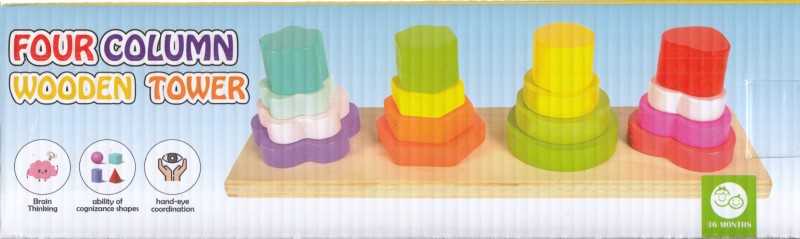 بازی مونته سوری برج هوش Montessori towner of intelligence