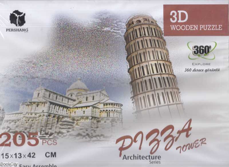 ساختنی برج پیزا ‍PERSHANG 3D 205pcs