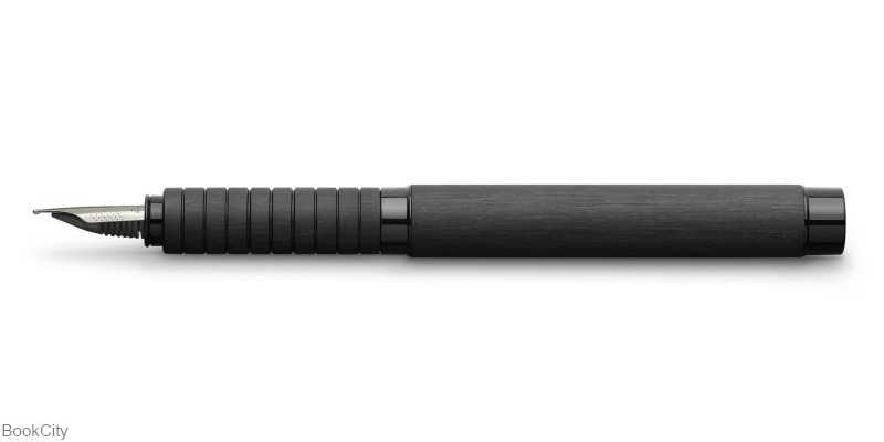 خودنویس آلومینیوم مشکی FABER CASTELL 148481 Essention F