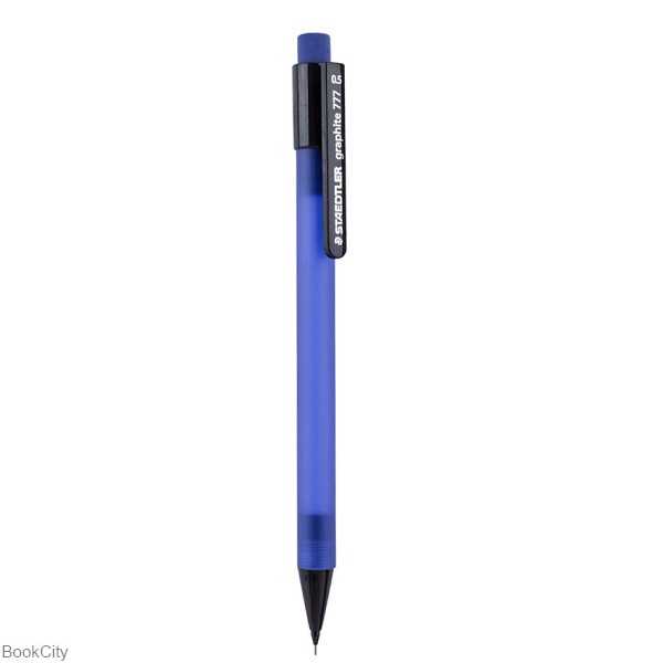 اتود 0.5mm بدنه آبی با پاک‌کن STAEDTLER 77705-3 Graphite