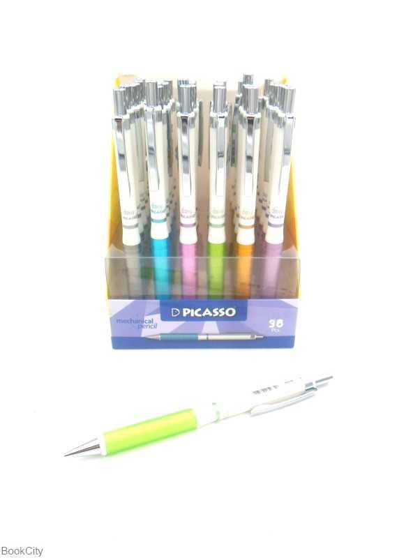 اتود 0.5mm و 0.7mm و 0.9mm بدنه رنگی PICASSO Daisy - 0