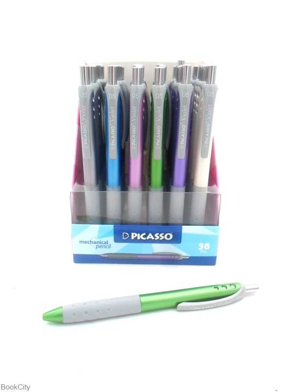 اتود 0.5mm و 0.7mm و 0.9mm بدنه رنگی PICASSO Violet