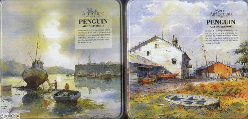 یادداشت 130 برگ 11×11 خشتی جلد فلزی PENGUIN 726