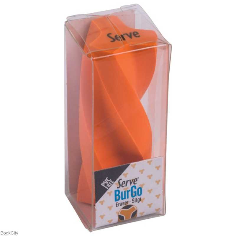 پاک‌کن نارنجی نئون Serve  M2P1FT BurGo