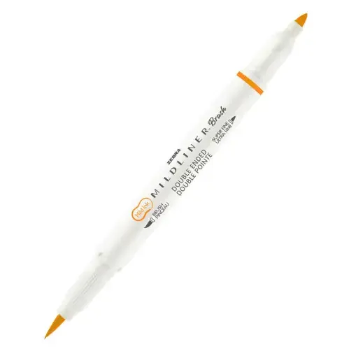 ماژیک طراحی 2 سر ZEBRA Mildliner Orange Brush