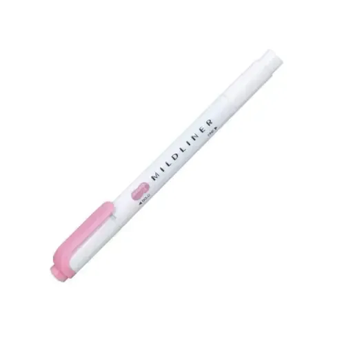 ماژیک طراحی 2 سر ZEBRA Mildliner Pink Brush