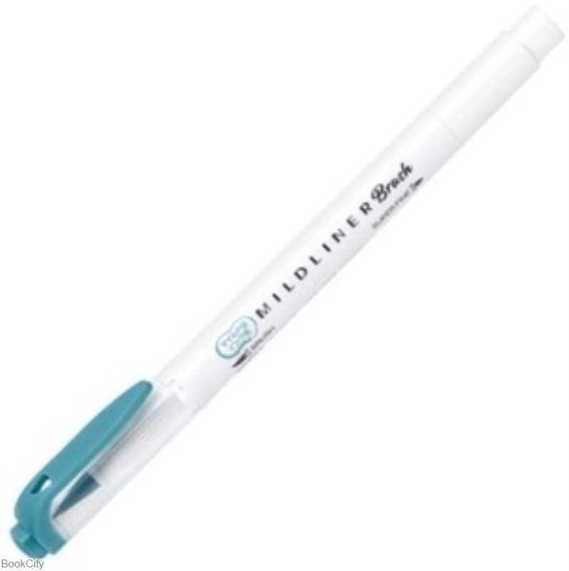 ماژیک طراحی 2 سر ZEBRA Mildliner Smoke Blue Brush
