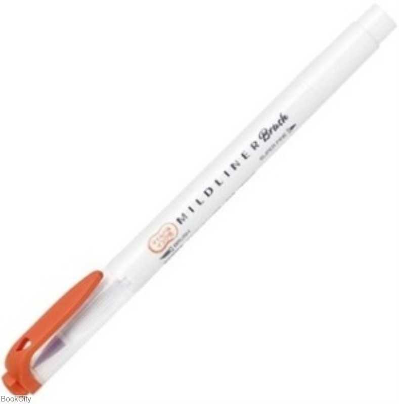 ماژیک طراحی 2 سر ZEBRA Mildliner Vermilion Brush
