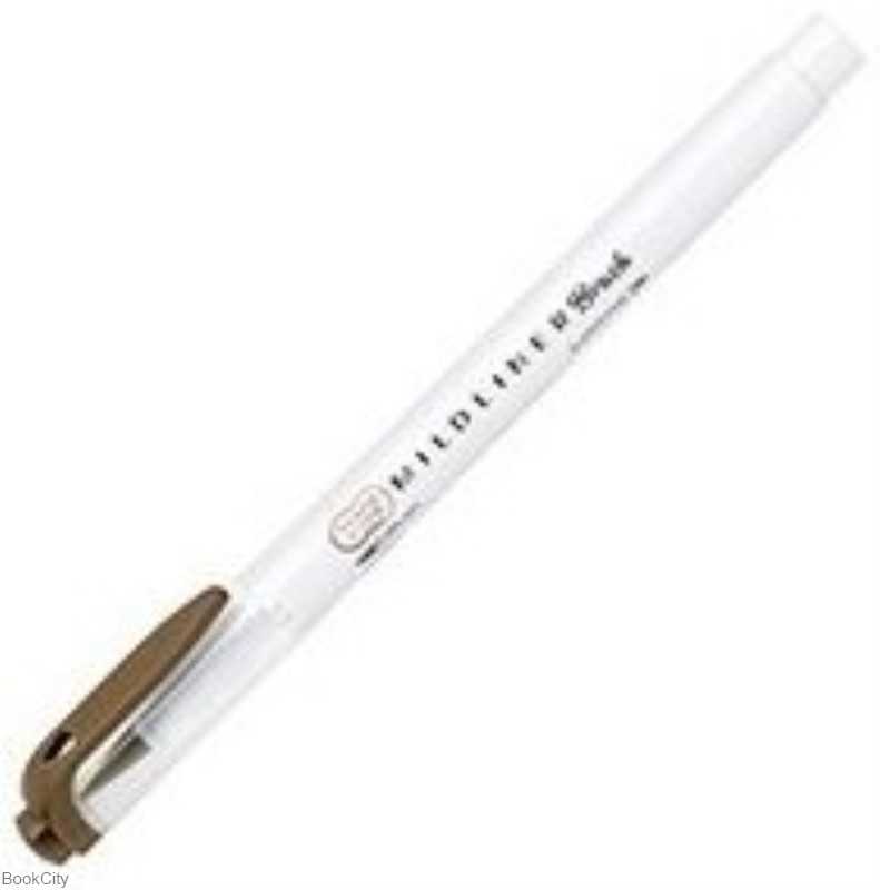 ماژیک طراحی 2 سر ZEBRA Mildliner Brown Brush