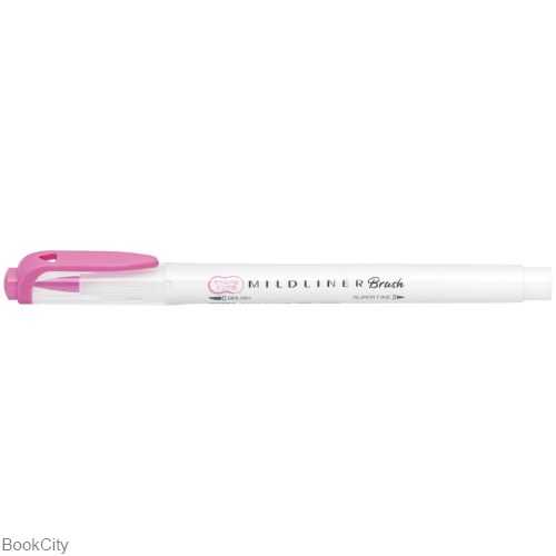 ماژیک طراحی 2 سر ZEBRA Mildliner Fuchsia Brush