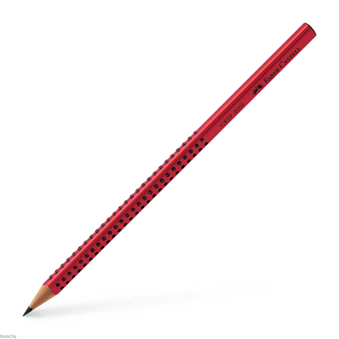 مداد مشکی بدنه قرمز FABER CASTELL 182405 Grip