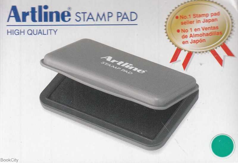 استامپ سبز پلاستیکی Artline EHZ-2