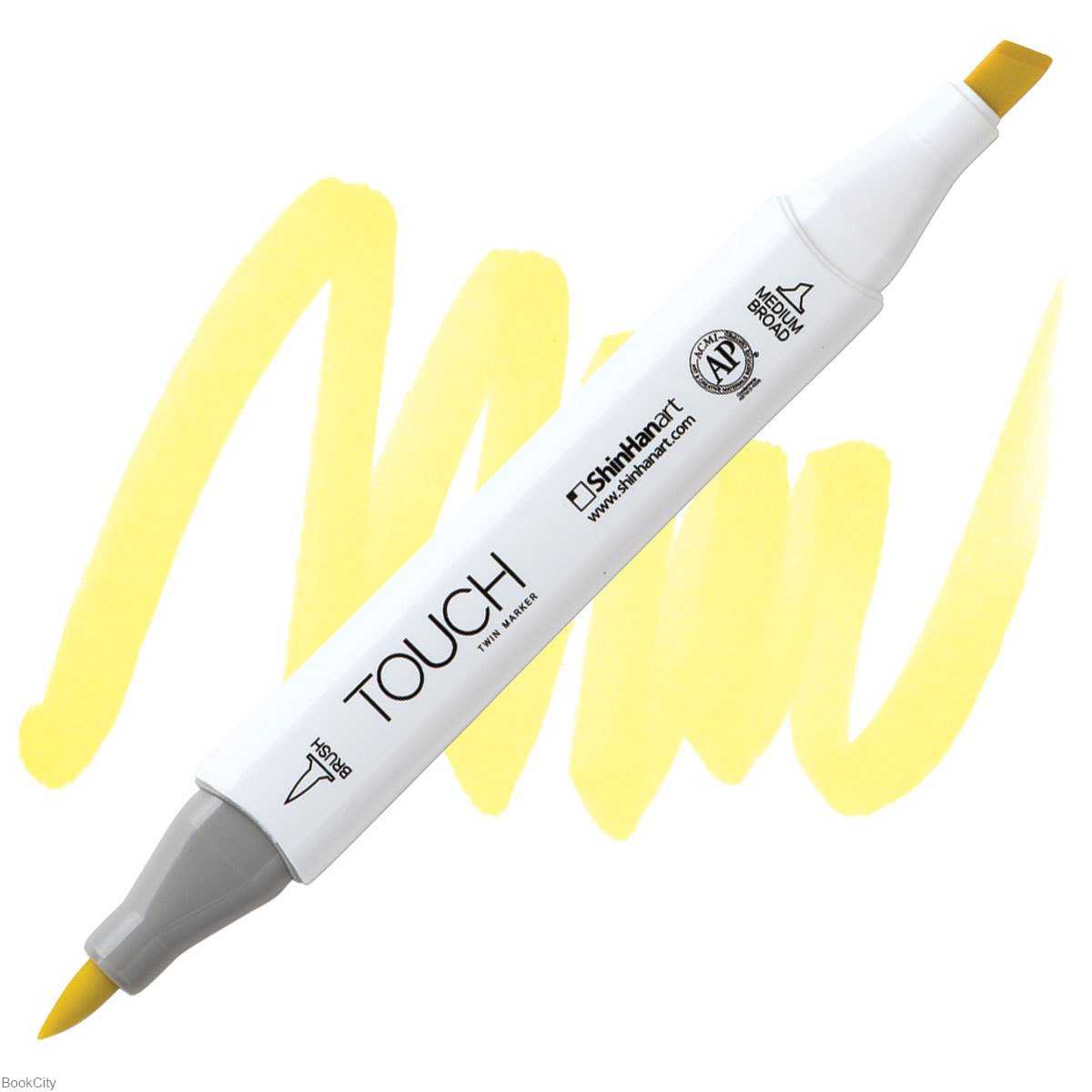 ماژیک طراحی TOUCH Y45 Canaria Yellow Brush