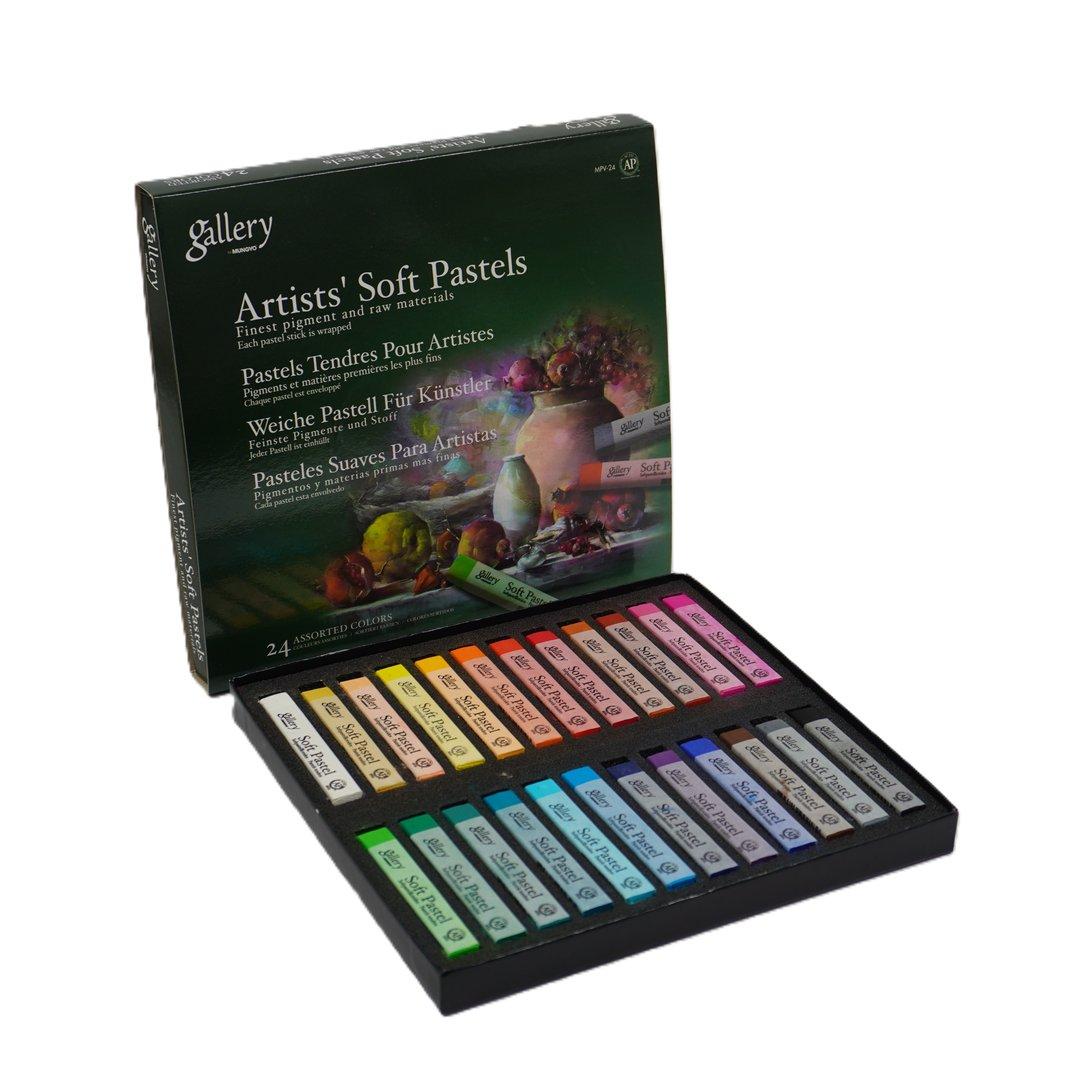 پاستل گچی 24 رنگ MUNGYO MPV24 1224 Gallery Artist - 0