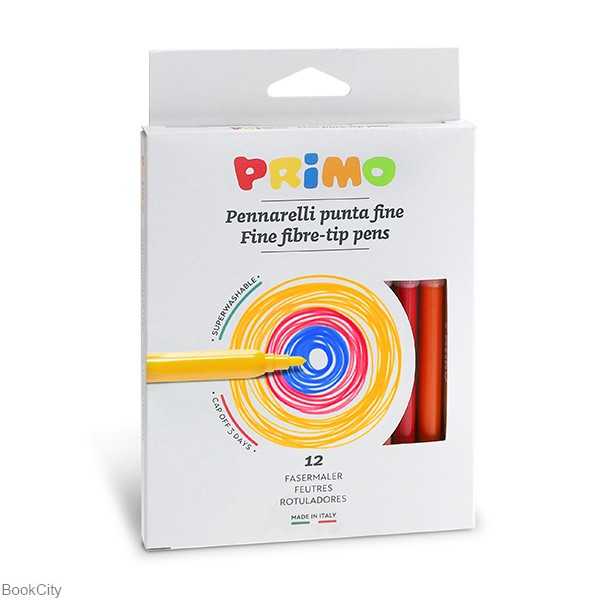 ماژیک 12 رنگ Primo 601PEN12
