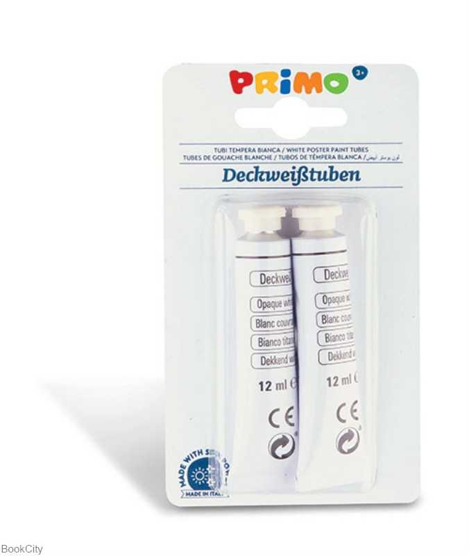 گواش سفید primo 365T2B 12ml